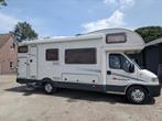 Fiat camper bj 2001 model 230 te koop met dieselkachel, Standaard zit, Alkoof, Fiat, Rookmelder