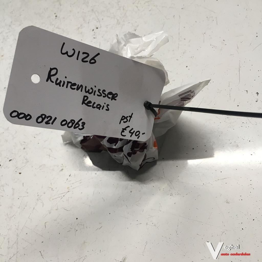 Mercedes W126  Ruitenwisser relais 000 821 0863, Gebruikt, -, -, Ophalen of Verzenden