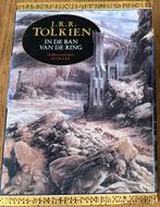 J.R.R.Tolkien De hobbit & In de ban van de ring Geillustree, Boeken, Verzenden, Zo goed als nieuw