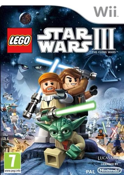 Nintendo Wii LEGO Star wars 3 - the clone wars, Spelcomputers en Games, Games | Nintendo Wii, Zo goed als nieuw, Avontuur en Actie