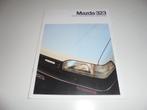 brochure Mazda 323 modellen 1987, Boeken, Auto's | Folders en Tijdschriften, Ophalen of Verzenden, Zo goed als nieuw, Mazda