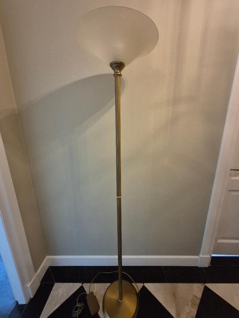 staande schemerlamp, Ophalen, Klassiek, 150 tot 200 cm, Glas