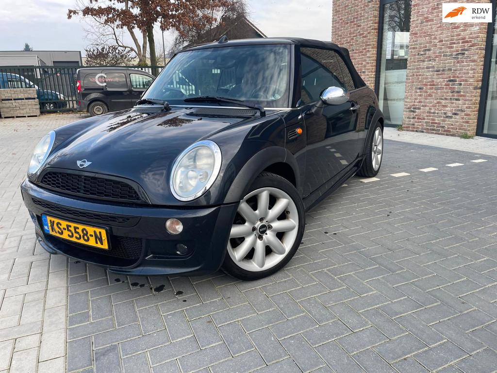 Mini Mini Cabrio 1.6 One, Auto's, Mini, Bedrijf, Te koop, Cabrio, ABS, Airbags, Elektrische buitenspiegels, Elektrische ramen
