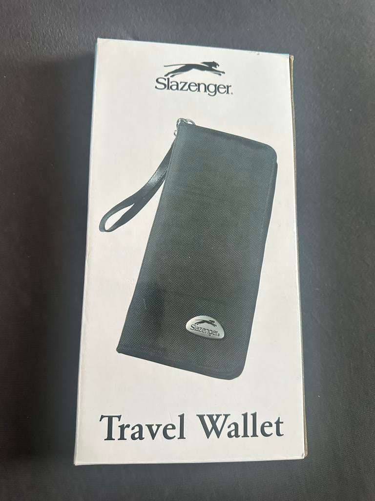 Slazenger Travel Wallet - Nieuw en Ongebruikt, Ophalen of Verzenden, Nieuw, Zwart, Overige merken