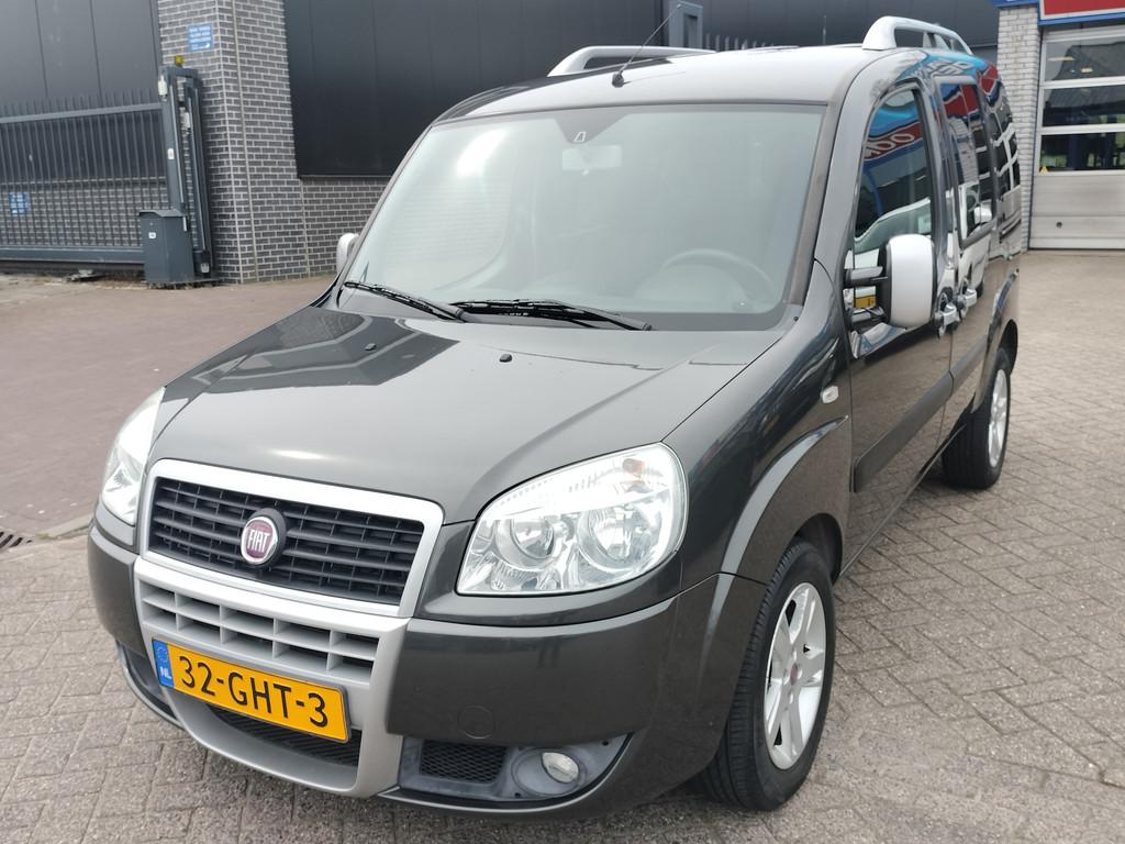 Fiat Doblò 1.4 Malibu Direct van 1ste eig. Airco Nw APK, Auto's, Fiat, Voorwielaandrijving, Stof, Gebruikt, Doblo