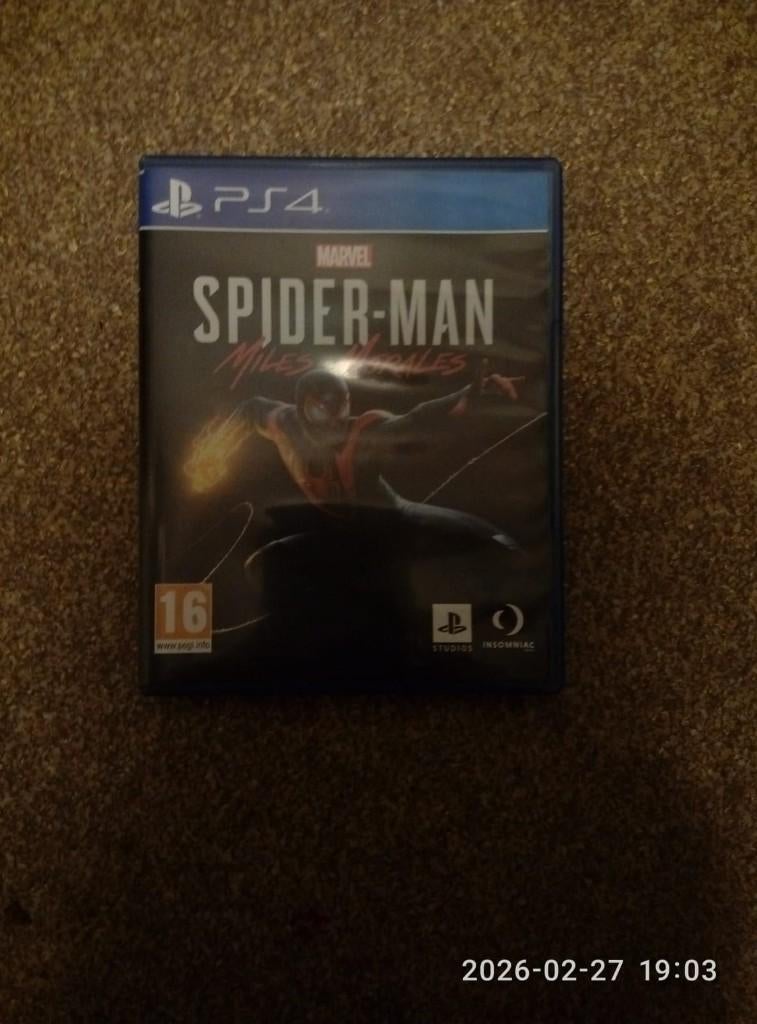 miles morales cd van ps4 en ps5, 1 speler, Zo goed als nieuw, Vanaf 16 jaar, Ophalen
