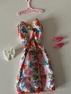 Vintage Barbie jurk  #1628 met schoentjes., Ophalen of Verzenden, Gebruikt, Kleertjes