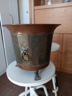 Koperen bloempot, Antiek en Kunst, Ophalen