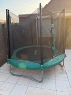 Trampoline 240cm met veiligheidsnet - Van Cranenbroek, Ophalen of Verzenden, Gebruikt