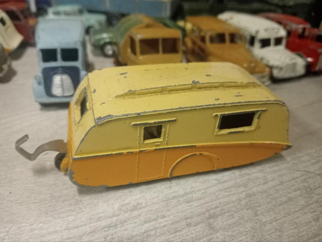Dinky toys 190 caravan, Ophalen of Verzenden, Gebruikt, Auto