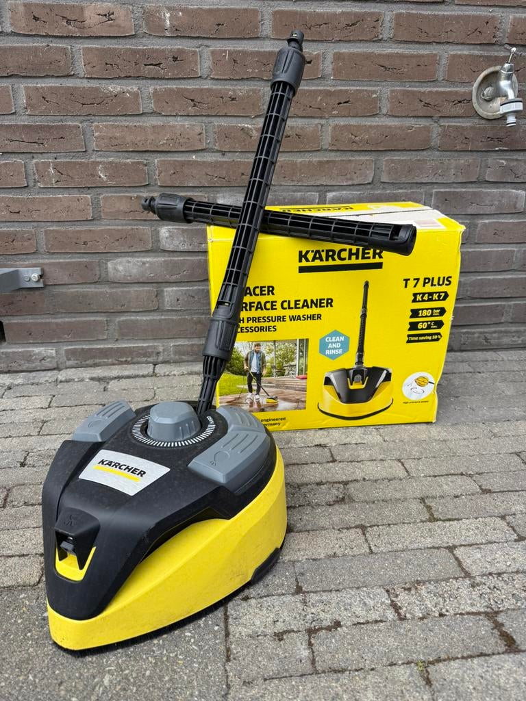 Karcher T-Racer T7 Plus, zgan, Ophalen of Verzenden, Zo goed als nieuw, Elektrisch, Kächer