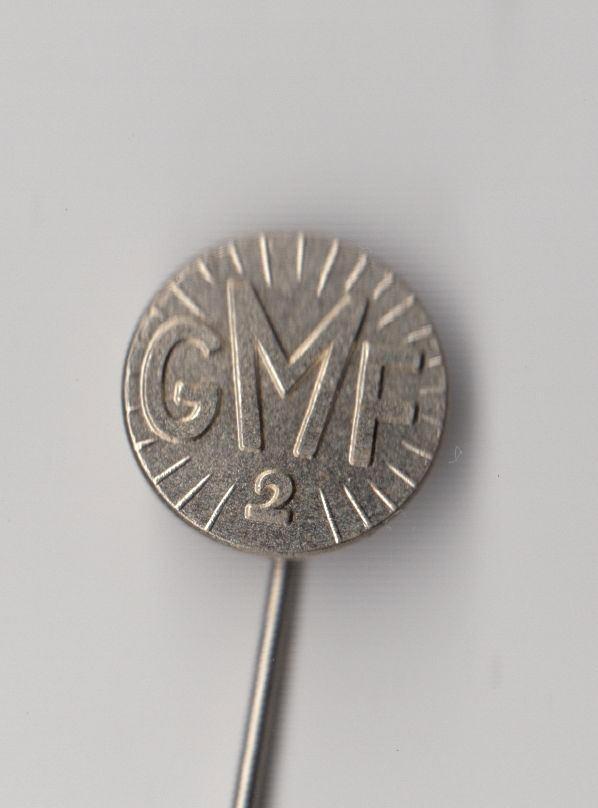 GMF 2 Geldersche Motorenfabriek speldje, Verzamelen, Speldjes, Pins en Buttons, Gebruikt, Speldje of Pin, Overige onderwerpen