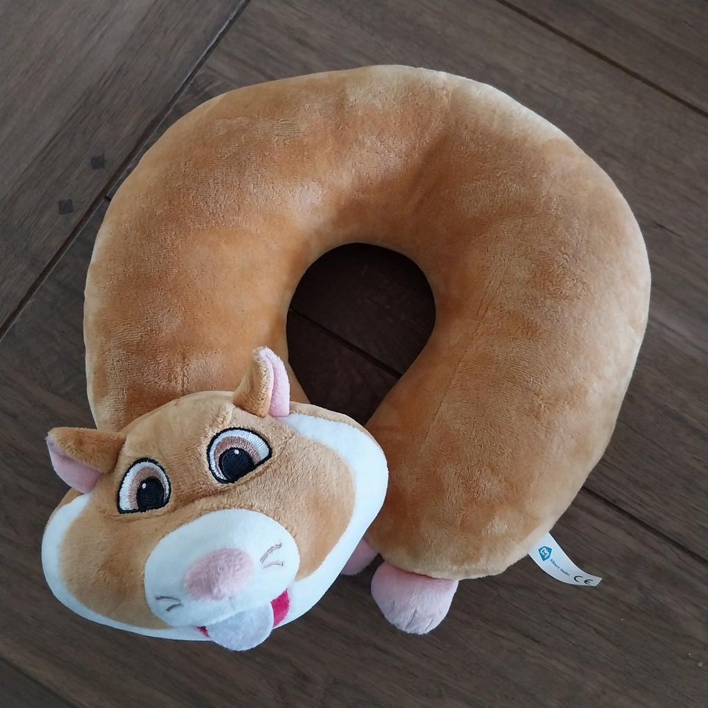 Hamster AH Neksteun Kussen - Albert Heijn, Albert Heijn, Hamster, Ophalen of Verzenden, Zo goed als nieuw