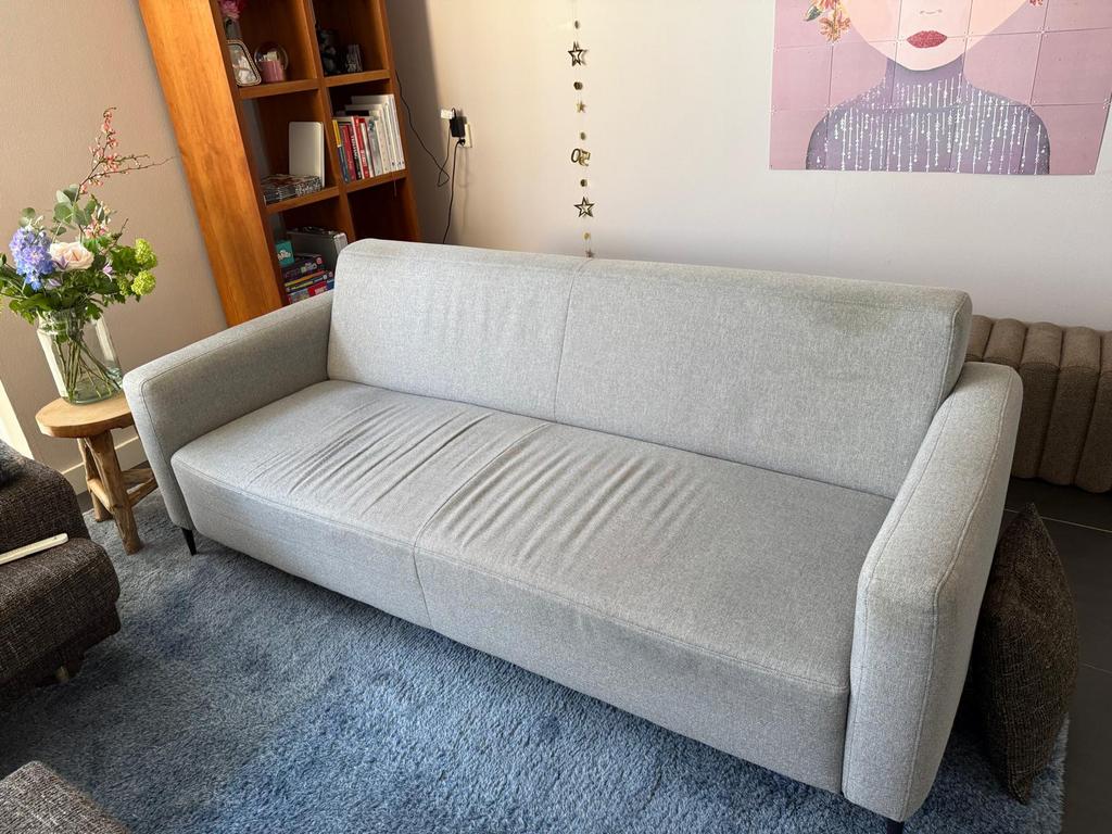 Goossens bank, Huis en Inrichting, Banken | Bankstellen, Ophalen, Zo goed als nieuw, 75 tot 100 cm, 200 tot 250 cm