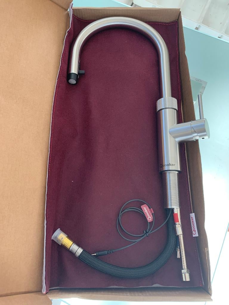 Quooker FLEX ROUND RVS type FXRSST, Ophalen, Minder dan 50 cm, Nieuw, Minder dan 25 cm