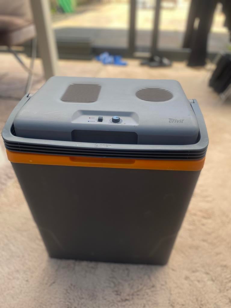 Stijlvolle CRIVIT elektrische koelbox (12V - 230V), Caravans en Kamperen, Ophalen of Verzenden, Gebruikt, Koelbox, Compressor