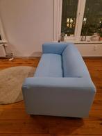 Ikea klippan bank met unieke lichtblauwe hoes, 150 tot 200 cm, Tweepersoons, 75 tot 100 cm, Ophalen of Verzenden