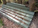 Gevelbeplating groen, Doe-het-zelf en Verbouw, Metalen, Ophalen