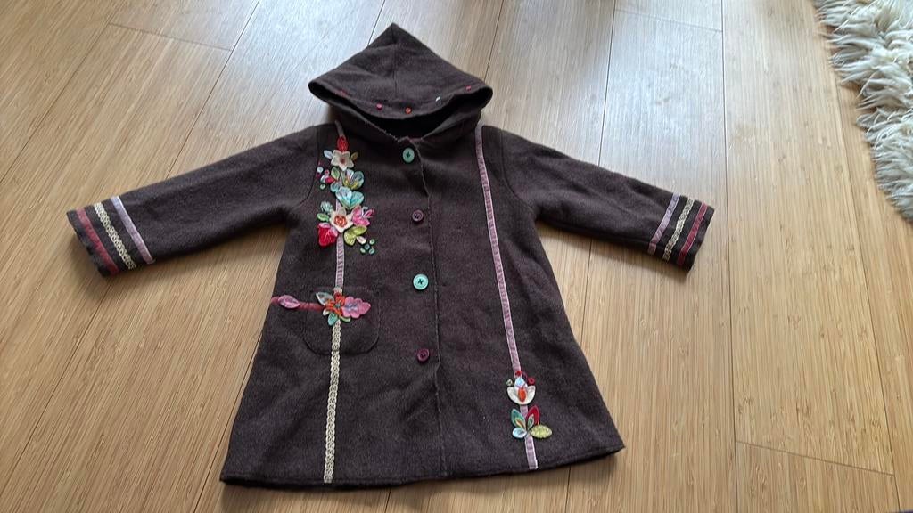 Wollen jas voor peuter, Ophalen of Verzenden, Zo goed als nieuw, Jongetje of Meisje, Jasje