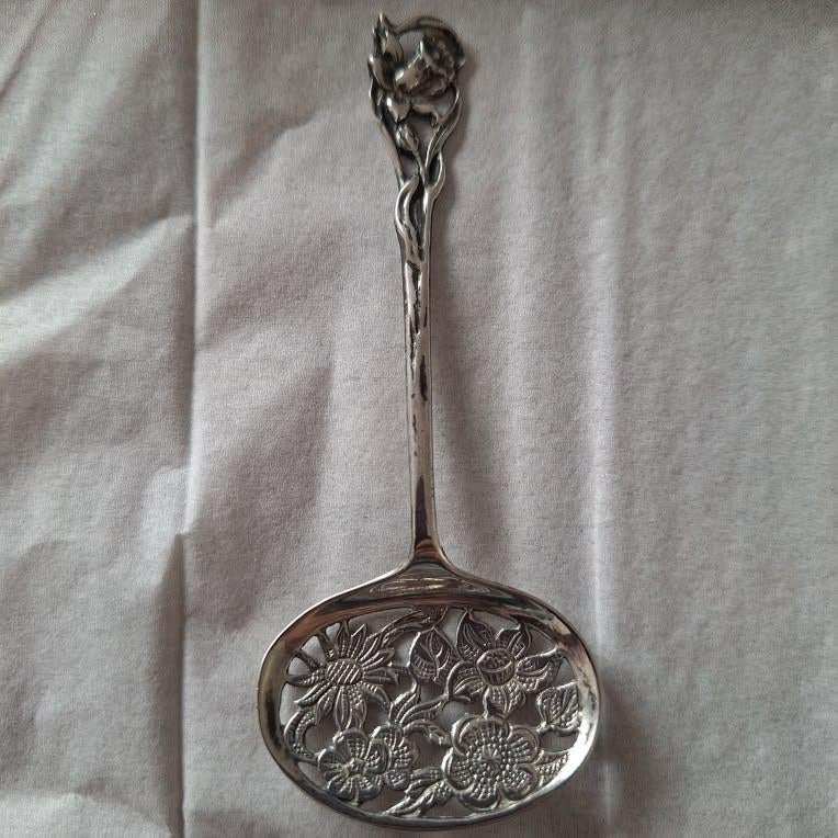 Zilveren bonbonschepje, Antiek en Kunst, Antiek | Bestek, Ophalen of Verzenden