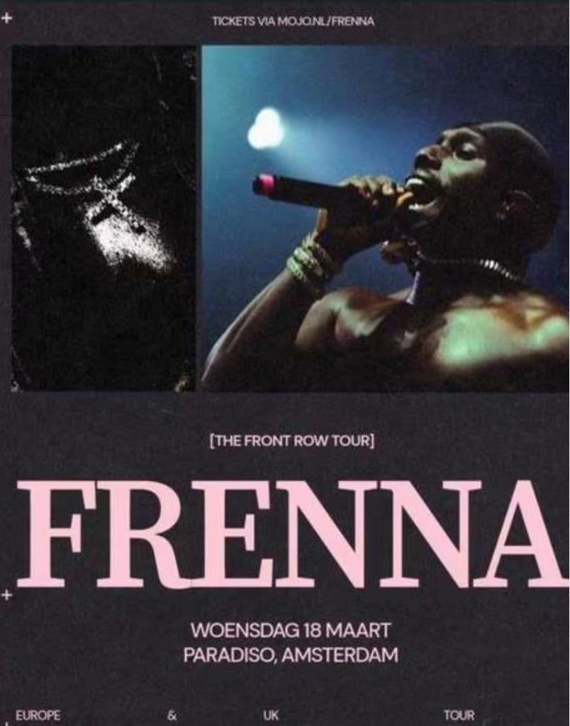 Frenna - 18 Maart - Paradiso Amsterdam, Eén persoon, Maart