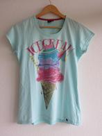 April Evil blauw shirt maat L We all scream for icecream (M), Kleding | Dames, T-shirts, Maat 38/40 (M), April evil, Blauw, Ophalen of Verzenden