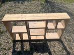 Steigerhouten vakkenkast - 120x65x20 cm - Staand/Liggend, Ophalen, Met plank(en), Gebruikt, 100 tot 150 cm