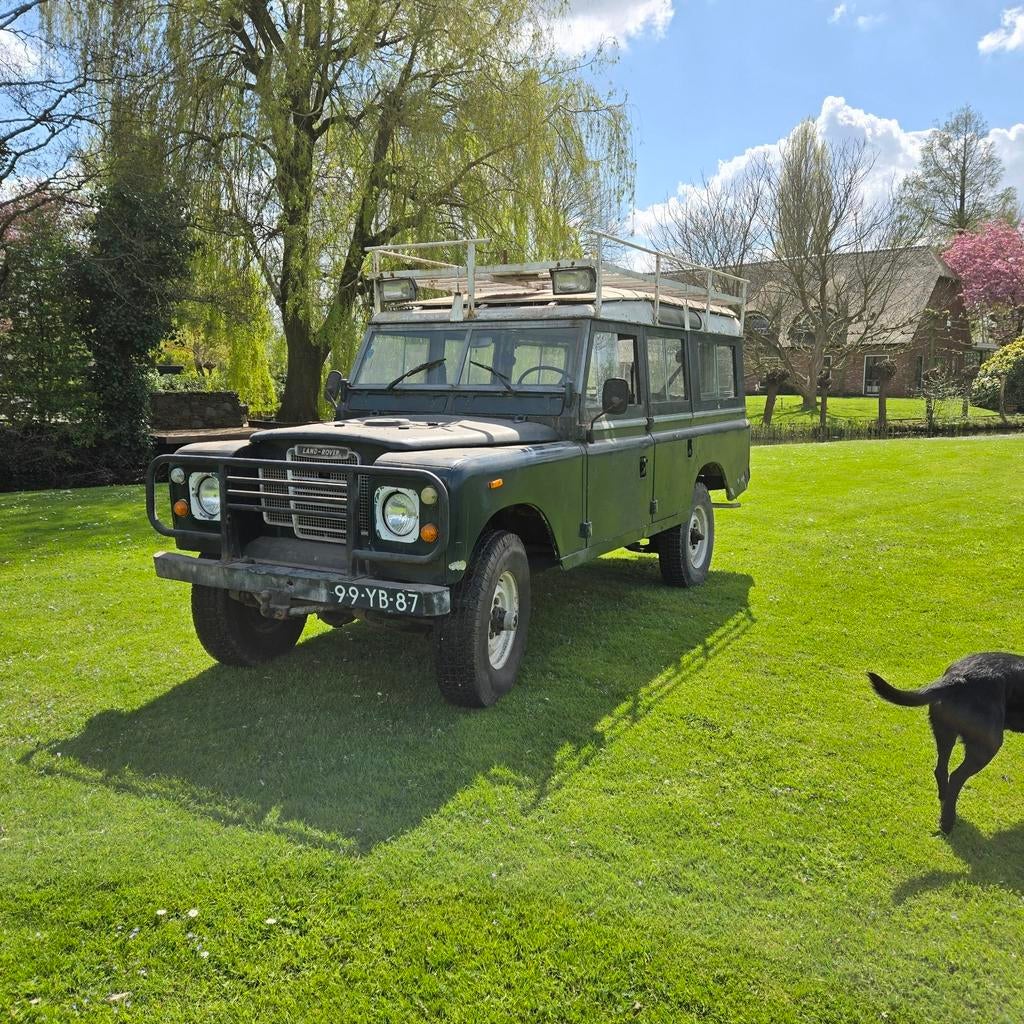 Land Rover Series 2.3 ST WGN 4WD 1974 Blauw, 2286 cc, 2000 kg, Blauw, Bedrijf