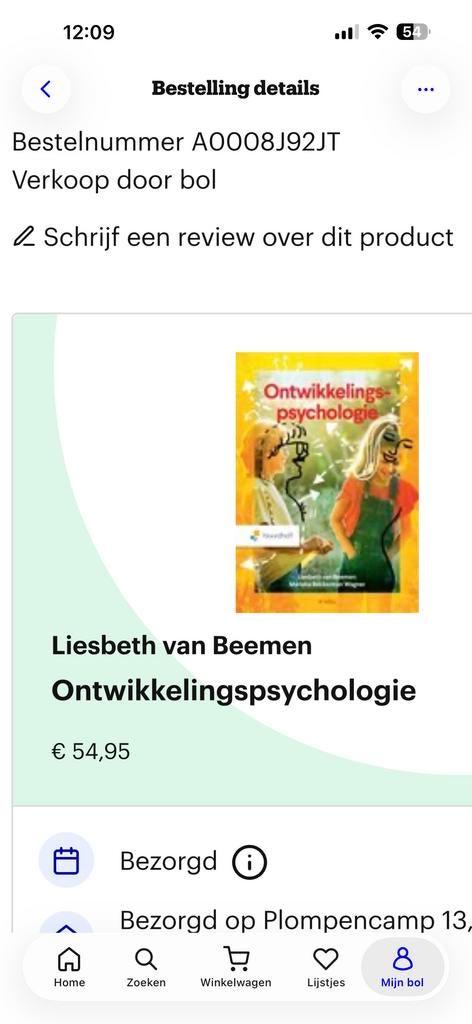 Ontwikkelingspsychologie - Liesbeth van Beemen, Boeken, Ophalen of Verzenden, Zo goed als nieuw, Ontwikkelingspsychologie