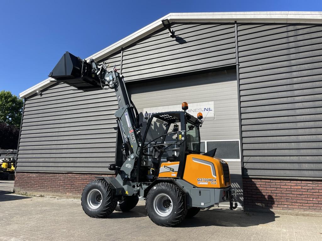 Giant G2700 TELE HD+ minishovel NIEUW €835 LEASE, Tobroco, Info@tobroco.nl, Sprendlingenstraat 57
5061 KM  Oisterwijk, NL, Wiellader of Shovel