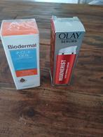 2 crème s Biodermal & olay serum, Ophalen of Verzenden, Nieuw, Gehele gezicht