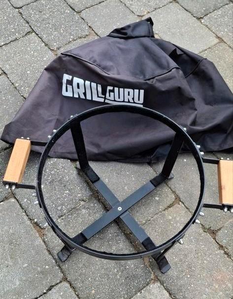 Grill Guru Standaard + Afdekzeil Kleine Kamado Egg, Tuin en Terras, Barbecue-accessoires, Zo goed als nieuw, Ophalen