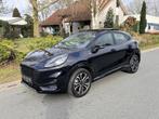 Ford Puma 1.0 EcoBoost Hybrid 125PK AUT•ST-Line•Pano, 125 pk, Leder en Stof, Zwart, 665 kg