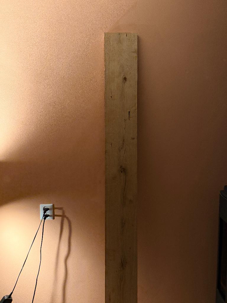 76x Houteplanken eiken, Doe-het-zelf en Verbouw, Hout en Planken, Zo goed als nieuw, Plank, Eiken, 200 tot 250 cm, Minder dan 25 mm