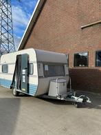 Leuke en nette retro caravan corsar 1976, Vast bed, Treinzit, 750 - 1000 kg, Particulier