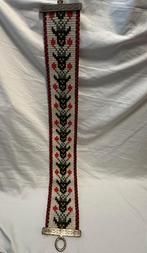 Retro Handgemaakt Schellekoord met Rendieren? Noorse wol, Ophalen, Gebruikt