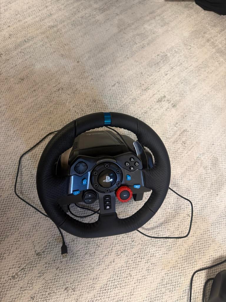 Logitech G29 racestuur met pedalen voor PS/pc/xbox, Ophalen of Verzenden, Zo goed als nieuw, Stuur of Pedalen, PlayStation 4