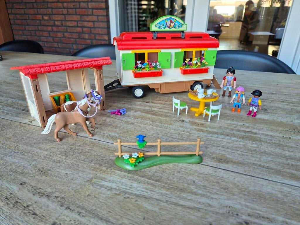 Playmobil Country Ponykamp aanhanger 70510, Ophalen of Verzenden, Zo goed als nieuw