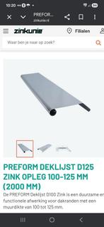 Zinken deklijst opleg 100- 125, Doe-het-zelf en Verbouw, Ophalen of Verzenden