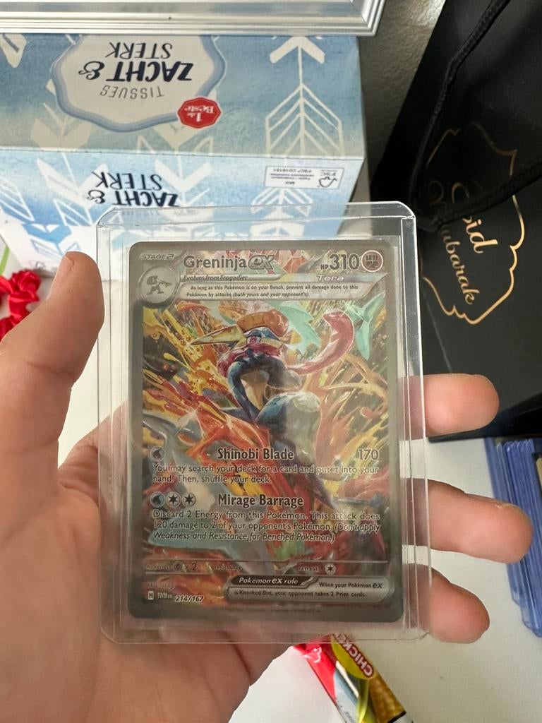 Greninja, Verzenden, Zo goed als nieuw