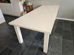 Mooie witte eettafel, 250x100, Huis en Inrichting, Tafels | Eettafels, Ophalen, 200 cm of meer, 50 tot 100 cm, Zo goed als nieuw