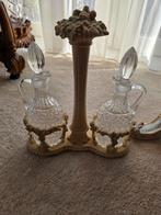 Barok brocant olie en azijn stel, Ophalen of Verzenden