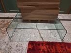 Glazen salontafel salon tafel glas vintage design, Ophalen