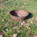 Grote houten olijfbak, Ophalen of Verzenden