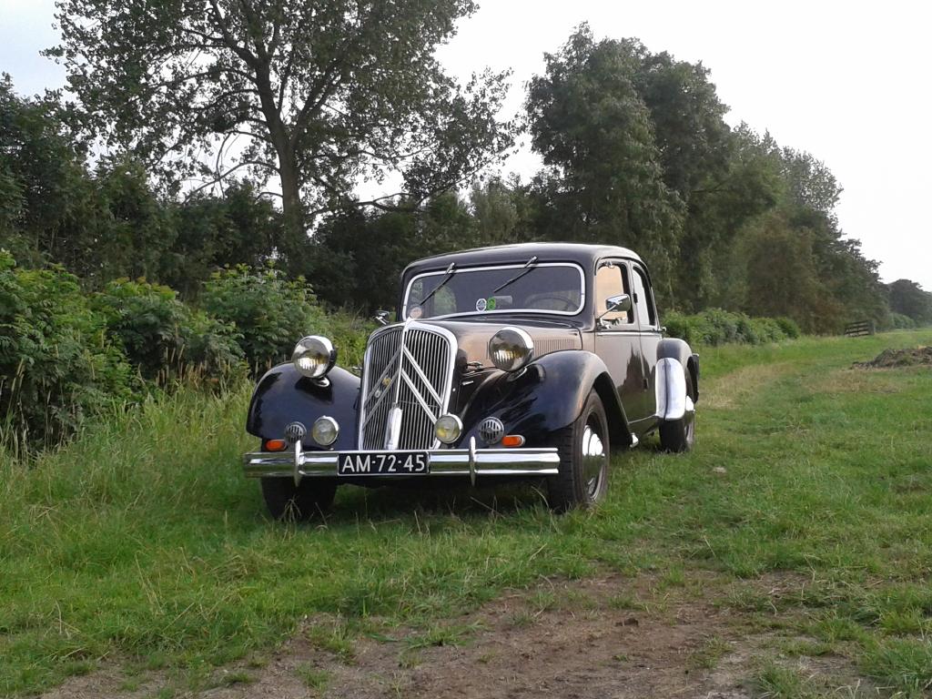 Citroën Traction Avant 15/6, Auto's, Voorwielaandrijving, 2867 cc, Bruin, Handgeschakeld