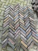 85m2 Oud gebakken waaltjes, Tuin en Terras, Ophalen of Verzenden, Zo goed als nieuw, Keramiek, Klinkers