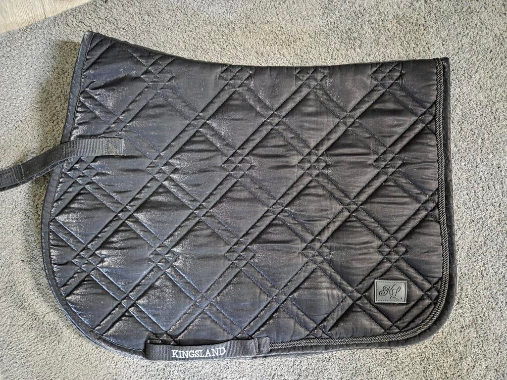 Mooi zwart kingsland dekje VZ full, Ophalen of Verzenden, Gebruikt