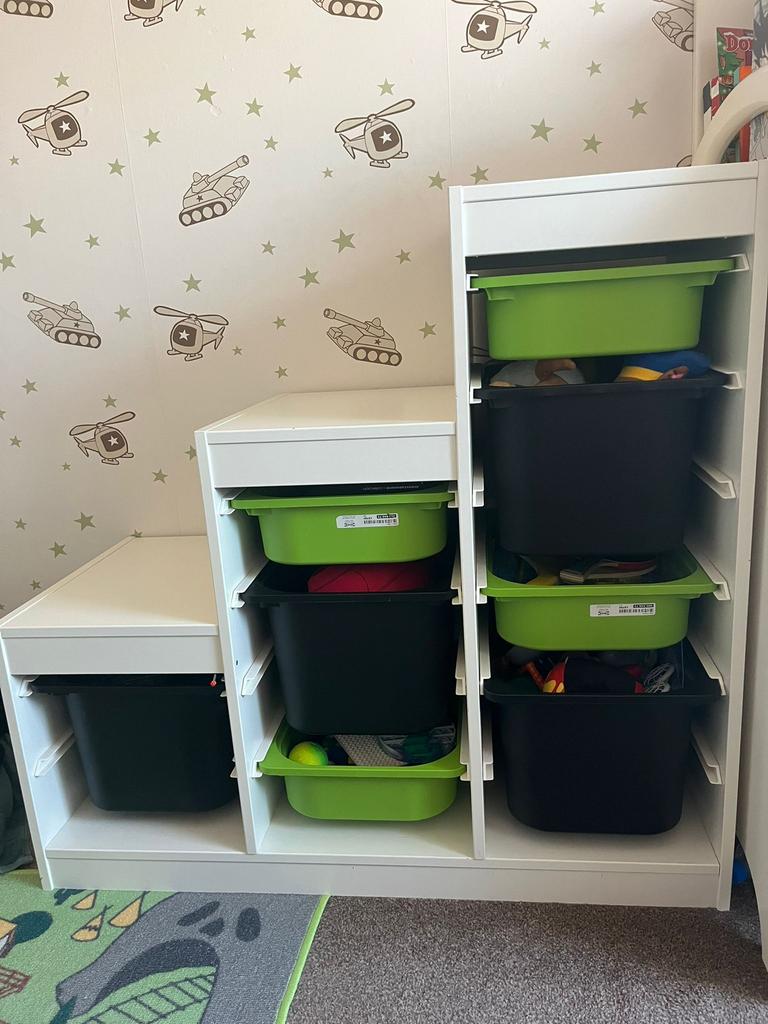 Opbergmeubel voor kinderen, Ophalen of Verzenden, Zo goed als nieuw, 75 tot 100 cm, Minder dan 50 cm