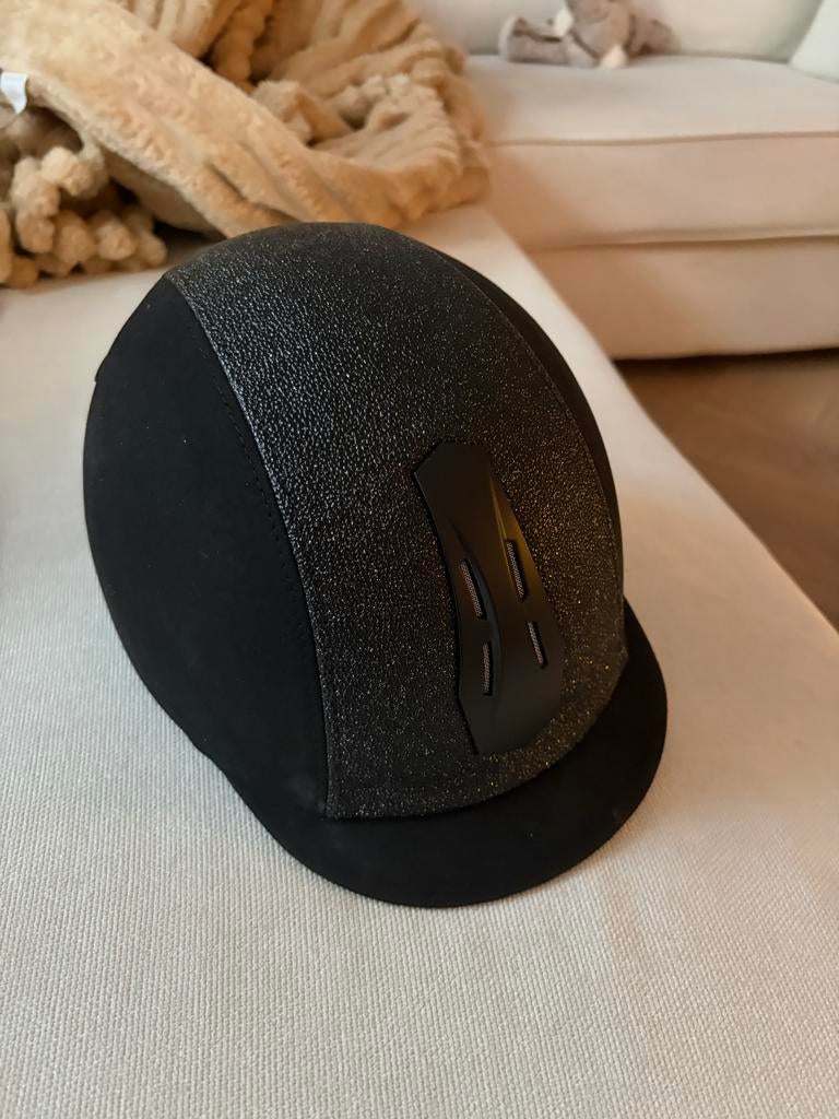 Paardrij cap mt 52-54 weinig gebruikt, Dieren en Toebehoren, Paardrijkleding, Kinderen, Dressuur, Mns, Mnw