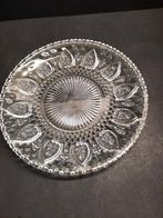 Glazen schaal met patroon, Ophalen of Verzenden